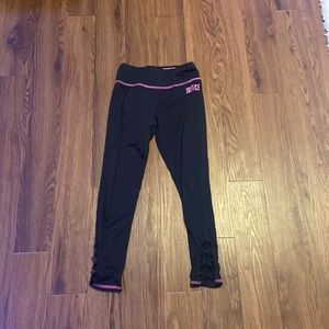 Justice Pink Leggings Girls